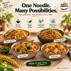 Navagrain Multi Millet Noodles with Masala – 192 g