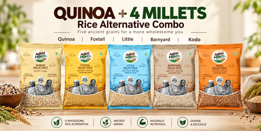 QUINOA + 4 MILLETS Rice Alternative Combo