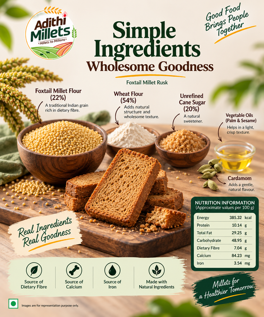 Foxtail Millet Rusk