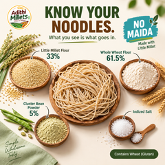 Little Millet Noodles with Masala – 192 g