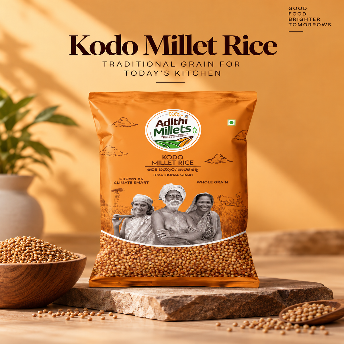 Kodo Millet Rice | Arikelu | Varagu