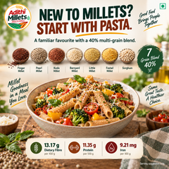 Multi Millet Macaroni Pasta with Masala – 192 g