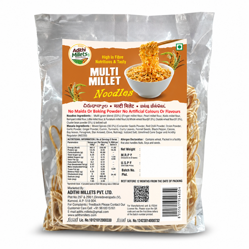 Navagrain Multi Millet Noodles with Masala – 192 g