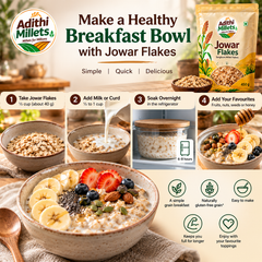 Jowar Flakes – 450 g |Sorghum | Jola