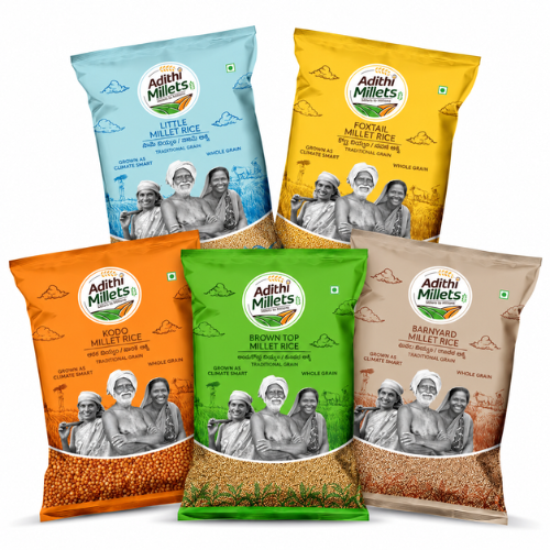 Quinoa, Foxtail, Little, Barnyard & Kodo Grain Combo